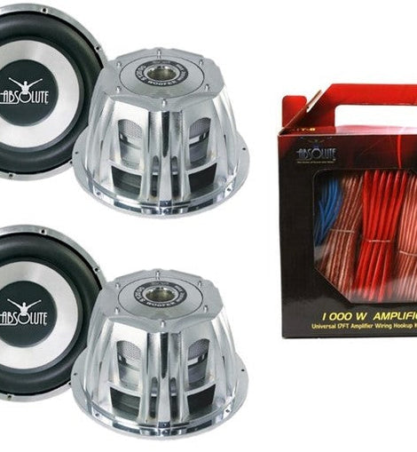 2 x Absolute ST-1500 2000W 10