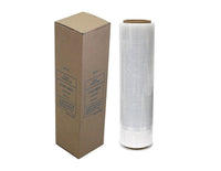 Absolute SW181C Single Original Roll Clear Plastic Film Pallet Shrink Wrap 18" x 1500 sq. ft.