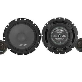 Alpine SXE-1751S 6.5" Component, SXE-1726S 6.5" Speaker, BBX-F1200 280W 4Ch Amp, Wiring Kit