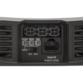 Rockford Fosgate Power T1000x5ad Compact 5-channel car amplifier 100 watts RMS x 4 at 2 to 4 ohms + 600 watts RMS x 1 at 1 to 2 ohms