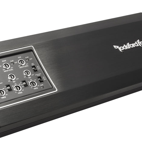 Rockford Fosgate Power T1000x5ad Compact 5-channel car amplifier 100 watts RMS x 4 at 2 to 4 ohms + 600 watts RMS x 1 at 1 to 2 ohms