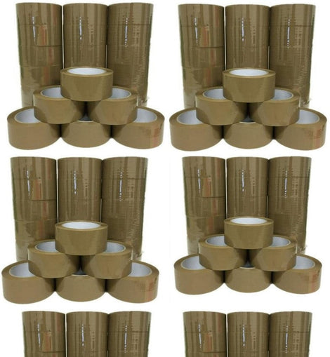 6 XP Audio 144 Rolls Brown Packing Tape 3