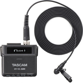 Tascam DR-10L Compact Digital Audio Recorder and Lavalier Mic Combo (2 Pack)