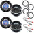 2 Pairs 6.5" Front & Rear Speakers Fit 2008-2022 Honda Accord