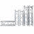 MR DJ MDTSQ984 9.84FT (3 Meter) Universal 12" Square Aluminum Box Truss Segment