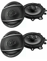 2 Pair TS-A1680F 350W Max 6.5" 4-Way 4-Ohm Coaxial Car Speakers