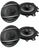 2 Pair Pioneer 6-1/2" 6.5" 4-Way 350 Watt Coaxial Car Audio Speakers TS-A1680F (4 Speakers)