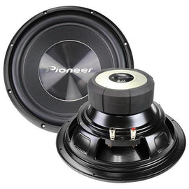 Pioneer TS-A300D4 12” Dual 4 Ohms Voice Coil Subwoofer - 1500 Watts with Phone Holder Magnet