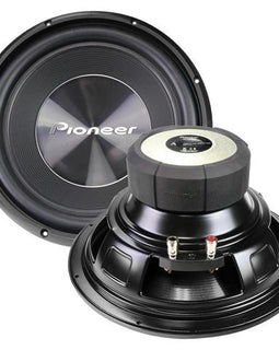Pioneer TS-A300D4 12” Dual 4 Ohms Voice Coil Subwoofer - 1500 Watts with Phone Holder Magnet