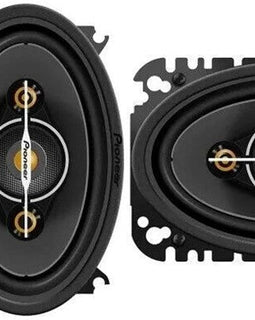 2 Pioneer TS-A4671F 420W 4x6" A-Series 4-way 4-ohm Coaxial Car Speakers