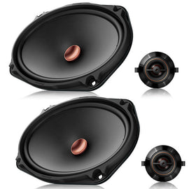 Pioneer TS-D69C 660W 6x9" D Series 2 Way Component 4-ohm Speakers
