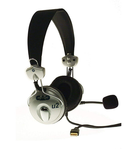 CAD Audio U2 USB Stereo Headphones with Cardioid Condenser Microphone