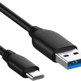 American Terminal USB-C to USB-A 3.0 Cable 6 Feet Type C Charging and Data Transfer
