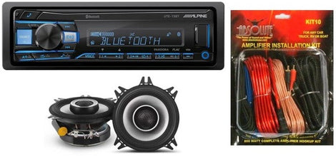 Alpine UTE-73BT Mech-less Digital Bluetooth & S2-S40 4