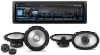 Alpine UTE-73BT In-Dash Media Receive S2-S65C 6.5" Component S2-S69 6x9" Speaker