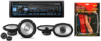 Alpine UTE-73BT In-Dash, S2-S65C 6.5" Component, S2-S69 Speakers & KIT10 AMP Kit