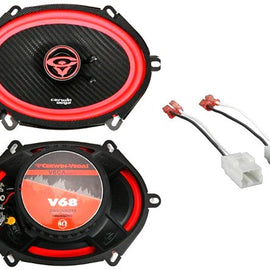 2 Cerwin-Vega V68 6x8" Front & Rear Speakers Fit 1996-1999 Ford Taurus