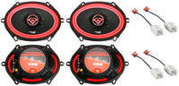 2 Cerwin-Vega V68 6x8" Front & Rear Speakers Fit 1996-1999 Ford Taurus