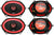 2 Pair Cerwin-Vega V68 6x8" 600W Vega 2-Way Coaxial 4-ohm Speakers