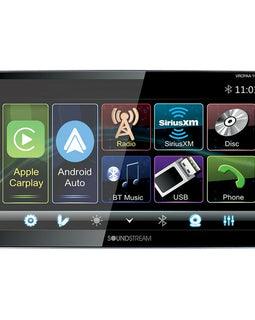Soundstream VRCPAA-106 10.6” Double-DIN CD/DVD CarPlay Android & Absolute Camera