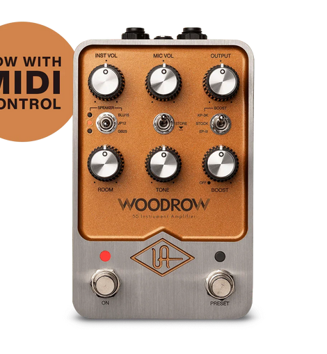 Universal Audio UA-WOODROW-U Woodrow '55 Instrument Amplifier Pedal