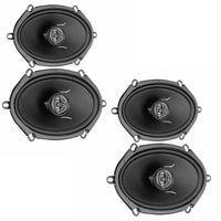 2 Cerwin Vega XED57 XED Series 5"x7" 2-Way Coaxial Speakers