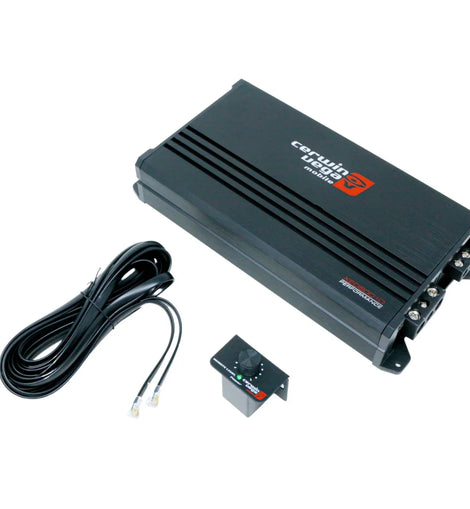 Cerwin-Vega XED6001D  600W RMS Class D Monoblock Car Amplifier Bass Remote