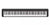 Casio CDP-S160CS 88-Key Digital Piano with Stand - Black