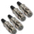 MR DJ XLRFH4 4 3-Pin XLR Male Female Microphone Audio Cable Connector Solder Snake Plug Mic XLR Adapter Connectors