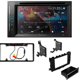 Pioneer AVH-241EX Double DIN DVD Camera Dash install Kit Fit 2013-2017 Nissan Altima