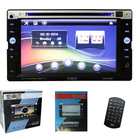 Absolute U.S.A 6.1" DOUBLE DIN DVD, BT/USB ALL IN ONE MULTIMEDIA LCD HEAD UNIT AVH-650BT