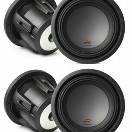 2 Alpine R-W10D4 Car Subwoofer<BR/>2250W Max, 750W RMS 10" R-Series Dual 4-Ohm Car Subwoofer