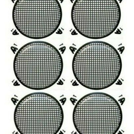 10 Patron 10" Subwoofer Metal Mesh Cover Waffle Speaker Grill Protect Guard DJ