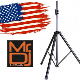 MR DJ DJ PRO Speaker Stand Tripod FoldOut Load Capacity 100LB Maximum Height 72"