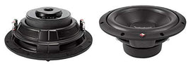 Rockford Fosgate R2SD4-10 10" 800W 4-Ohm R2 Car Shallow DVC Subwoofers Subs Pair with Mica-Injected Polypropylene Cone and Integrated PVC Trim Ring
