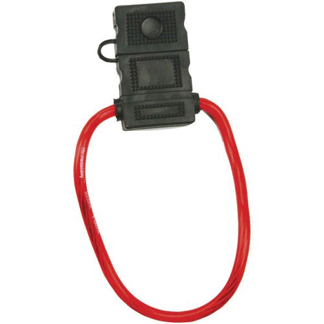 1 - Maxi 8-Gauge Fuse Holder with Cover (Single), Maxi fuse holder, 8 gauge