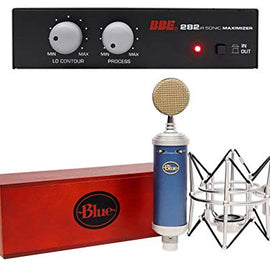 Blue Bluebird SL Studio Recording Microphone Mic+Shockmount+BBE 282IR Sonic Maximizer