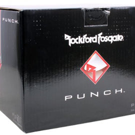 Rockford Fosgate Punch P3D4-10 10" 1000 Watt Peak / 500 Watt RMS Dual 4 Ohm Car Subwoofer with Anodized Aluminum Cone