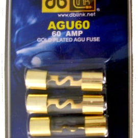 DB Link AGU60 60 Amp Gold AGU Fuses - Pack of 4