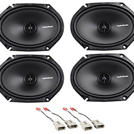 Rockford 6x8" Front+Rear Factory Speaker Replacement For 1995-1997 Ford Explorer
