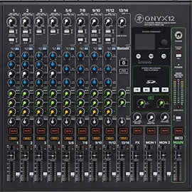 Mackie ONYX12 12-channel Analog Mixer with Multi-Track USB