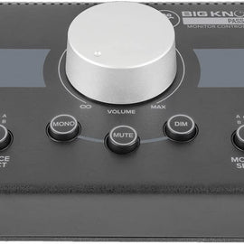 Mackie Big Knob Passive Studio Monitor Controller (Limited-Edition Black)