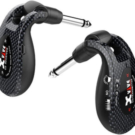 XVIVE U2 2.4GHz Guitar Wireless System, Includes 1/4" Transmitter and 1/4" Receiver, Carbon