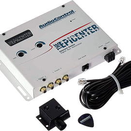 Audio Control The Epicenter Sierra White & Absolute KIT4<br/> Digital Bass Restoration Processor Bass Booster Expander with Remote Sierra White & Absolute 4 Gauge Amp Kit