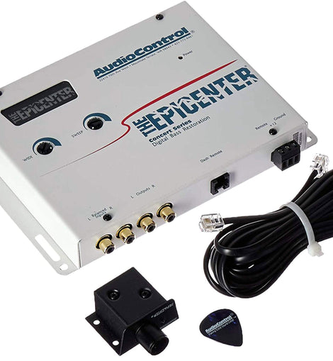 AUDIO CONTROL THE EPICENTER CAR AUDIO DIGITAL BASS RESTORATION EQUALIZER WHITE