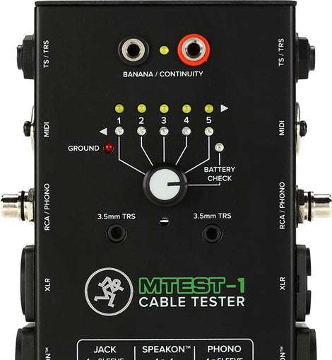 Mackie MTest-1 Cable Tester