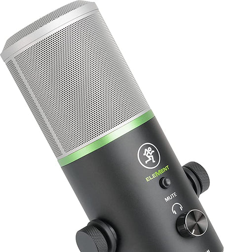 Mackie Carbon Premium USB Condenser Microphone for Content Creation, Live Streaming and Mobile Recording