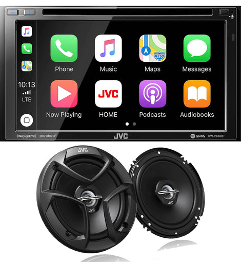 JVC KW-V850BT DVD receiver w/ integrated 6.8