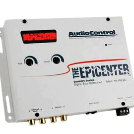 AUDIO CONTROL THE EPICENTER CAR AUDIO DIGITAL BASS RESTORATION EQUALIZER WHITE