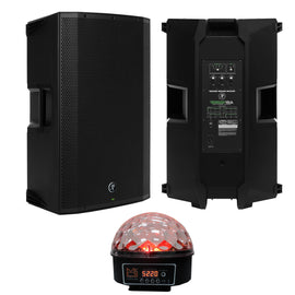 Mackie Thump15A 1300W 15 inch Powered Speaker+ LED Crystal Magic Ball